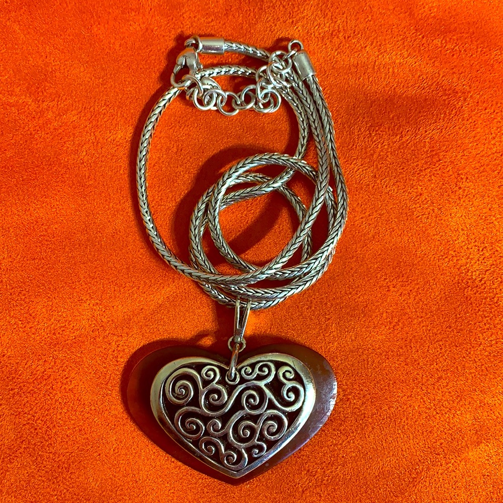 Brighton Diva Heart long necklace